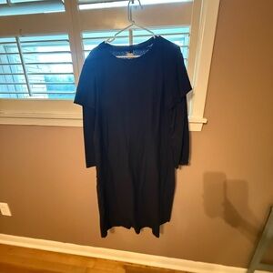 Free People Black Long Sleeve Dress